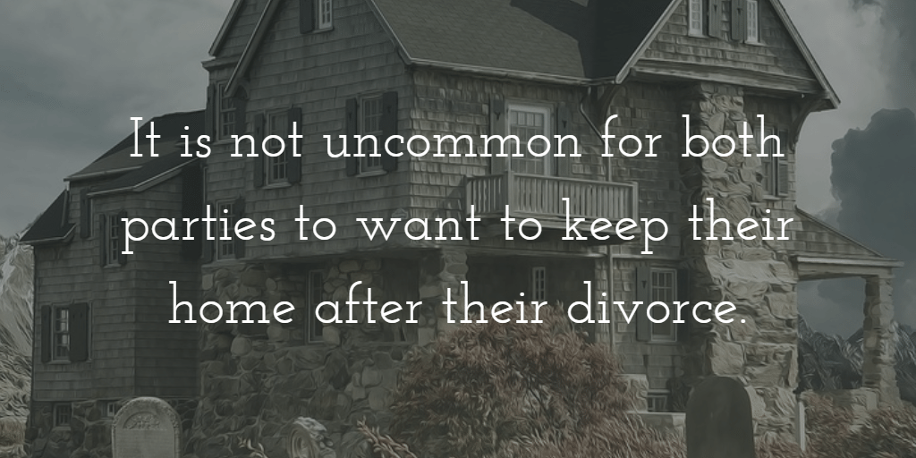 who keeps the family home in divorce