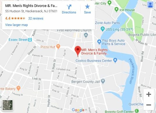 MR. Men’s Rights Divorce & Family LawTM of New Jersey by Schultz & Associates, LLC map