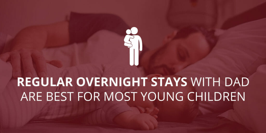 Regular Overnight Stays with Dad Are Best for Most Young Children